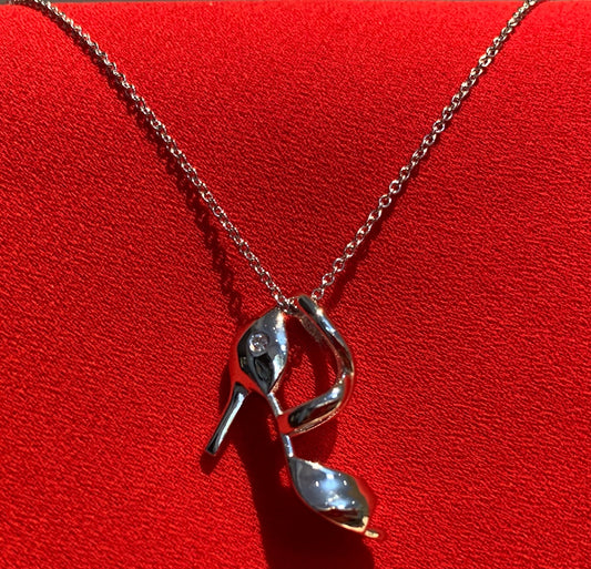 The Forever Tango Shoe Pendant & Necklace